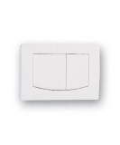 placa pulsadora DUAL blanco | plastisan